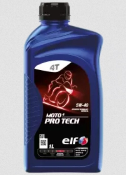 ELF MOTO 4 PRO TECH 5W40 in der 7x 1Ltr.-Flasche